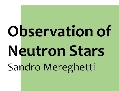 Class Observation Neutron Stars poster